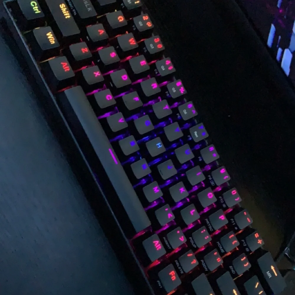 Redragon k530 60% gaming keyboard and m808 gaming mouse